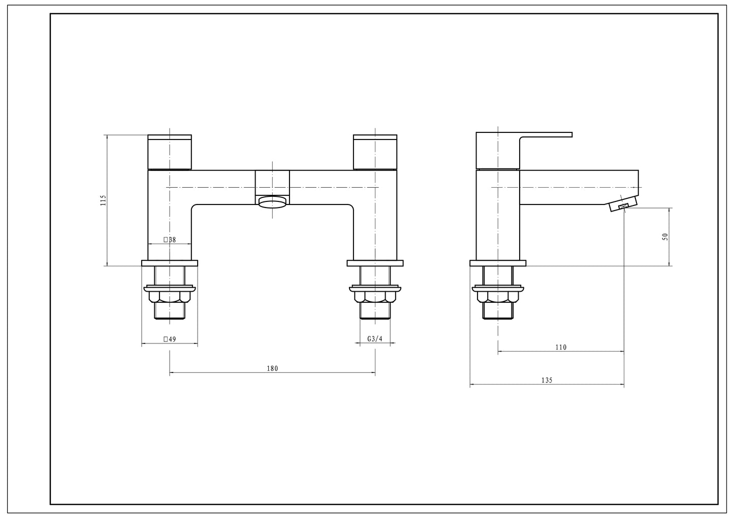 SW6 Element Bath Filler