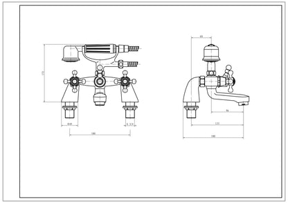 SW6 Viktory Bath Shower Mixer