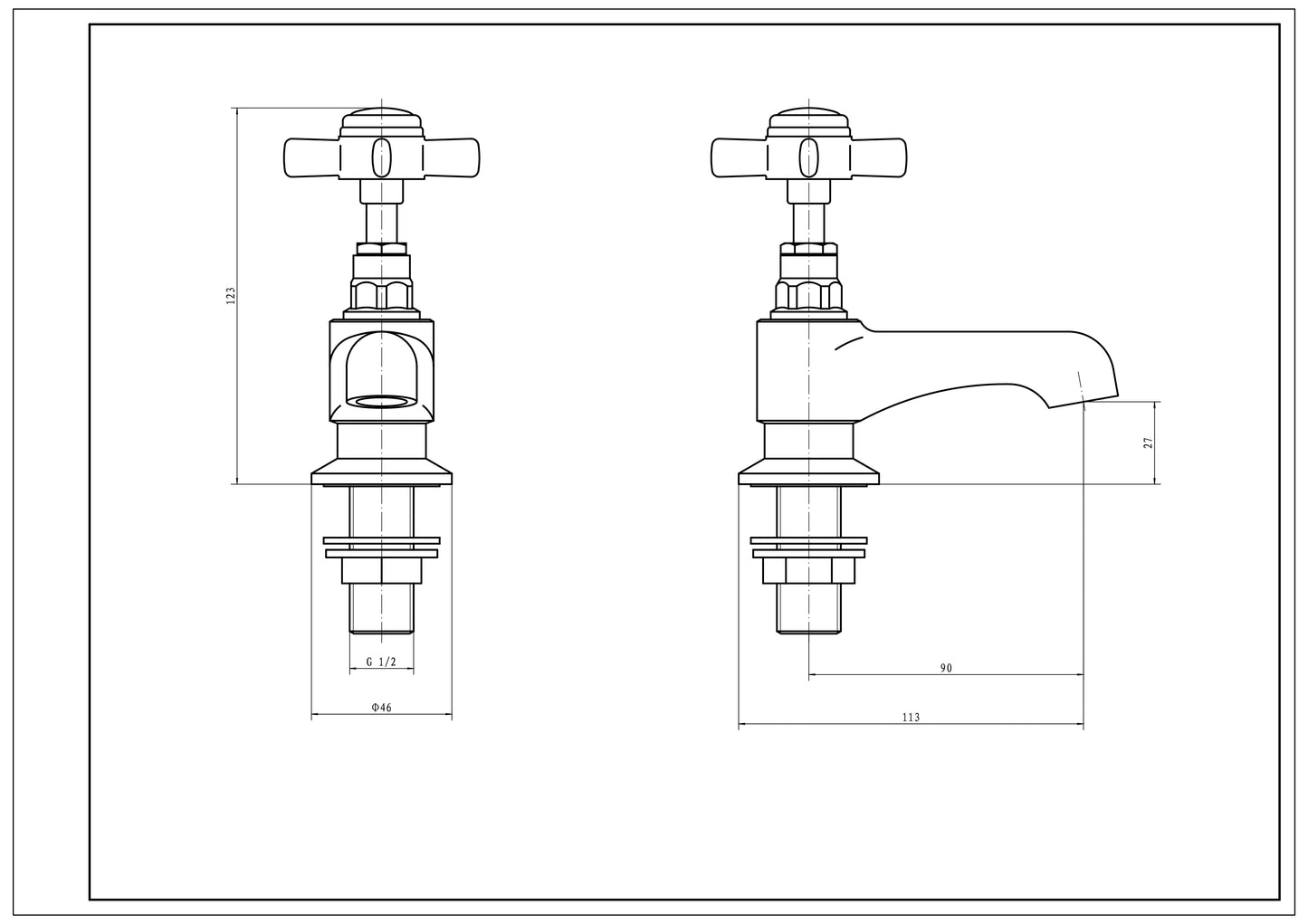 Get Elegance for Your Sink with SW6 Klassique Basin Taps