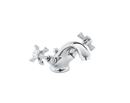 Heritage Dawlish Basin Mixer With Pop Up Basin Waste