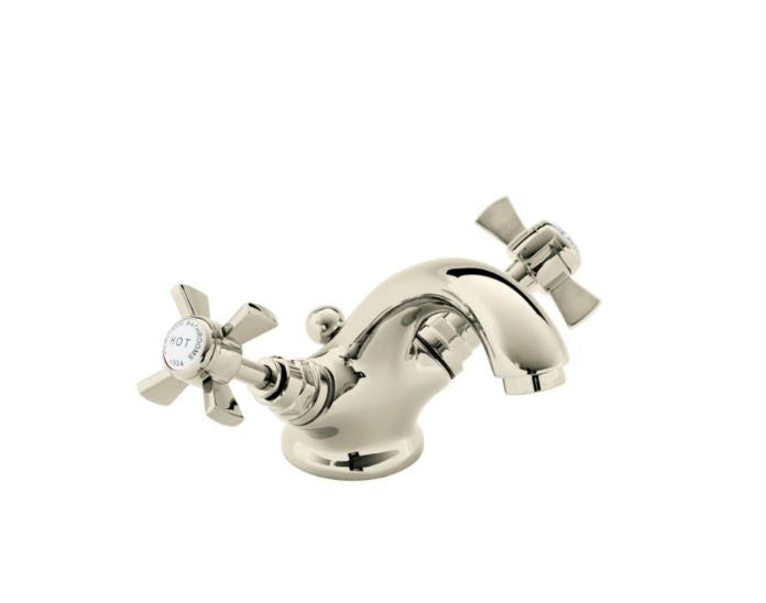 Heritage Dawlish Basin Mixer With Pop Up Basin Waste