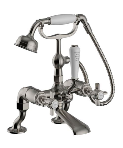Dawlish Bath Shower Mixer Brushed Nickel