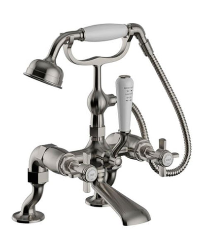 Dawlish Bath Shower Mixer Brushed Nickel
