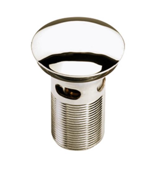 Push Button Basin Waste Vintage Gold