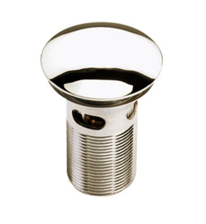 Push Button Basin Waste Vintage Gold
