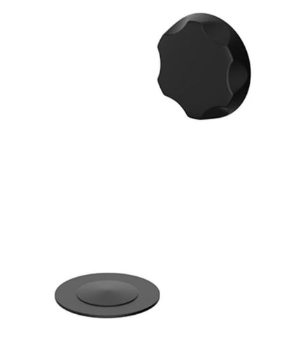 Heritage Bath Pop up waste Black