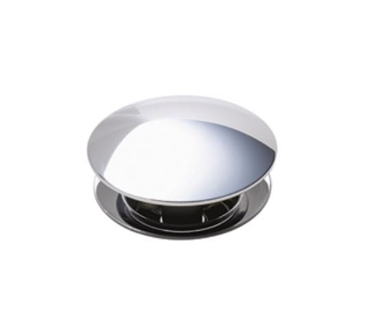 Push button Bath Waste Chrome