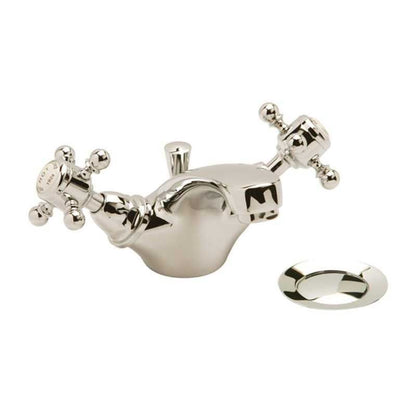 Heritage Hartlebury Basin Monobloc Mixer With Pop Up Basin Waste