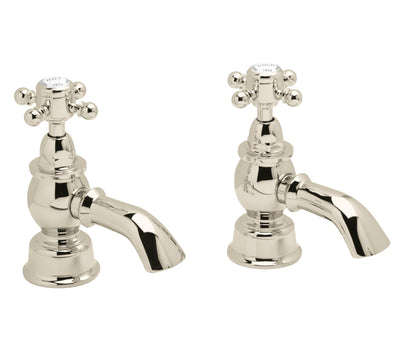 Heritage Hartlebury Bath Taps (pair) with 3 Tap Holes