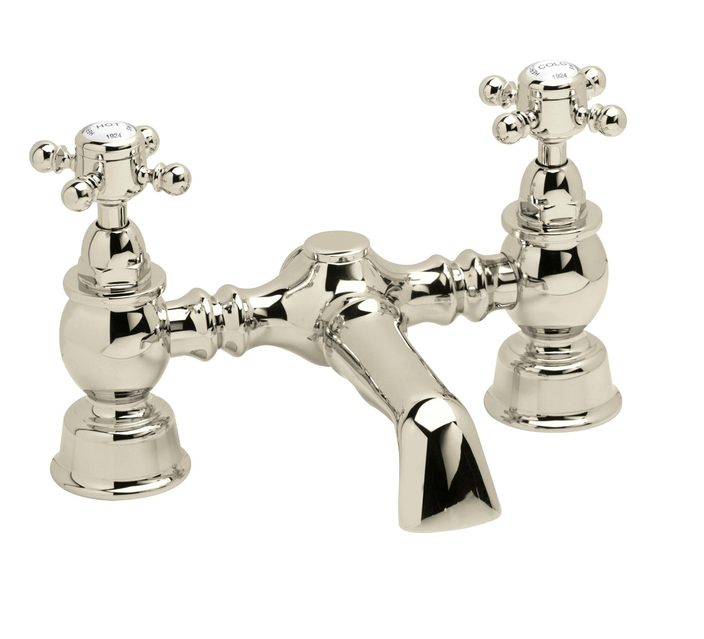 Heritage Hartlebury Deck Mounted Bath Filler
