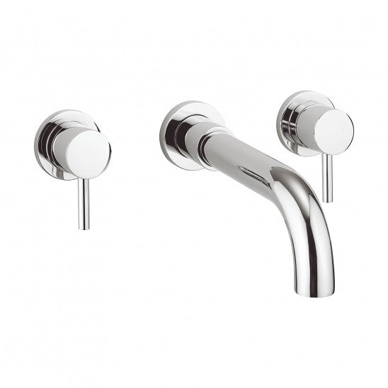 Crosswater Fusion Wall Mounted Bath Filler Chrome