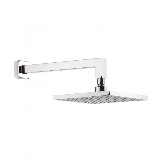 Crosswater Essential Planet 200mm Square Head w/ 200mm Arm