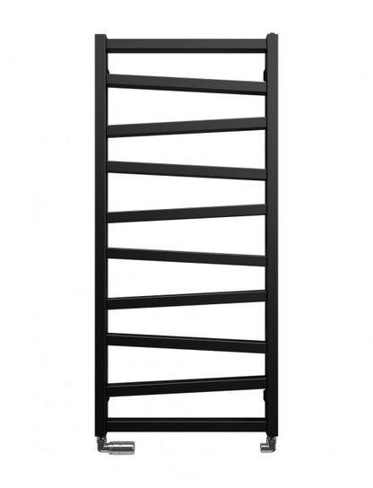 Crosswater Wedge Towel Rail 1096 x 500 Metallic Black Matte