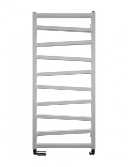 Crosswater Wedge Towel Rail 1096 x 500 Soft White Matte