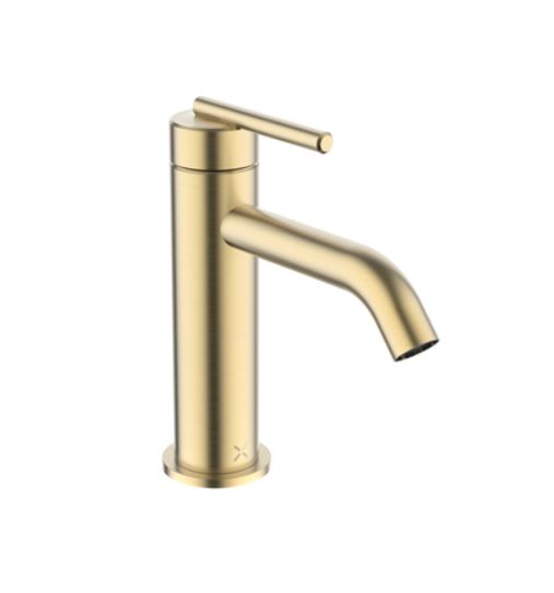 Crosswater 3one6 Lever Mono Basin Mixer - Brushed Brass Finish