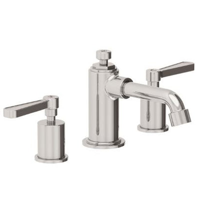 Lefroy Brooks Ten Ten Three Hole Basin Mixer With Levers - Chrome