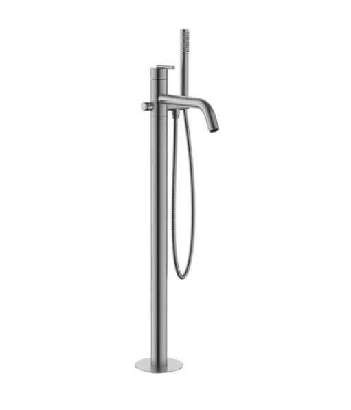 Crosswater 3ONE6 Lever Floor Standing Bath Filler Slate