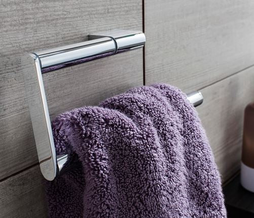 Crosswater MPRO towel ring in Chrome Finish for Bathroom