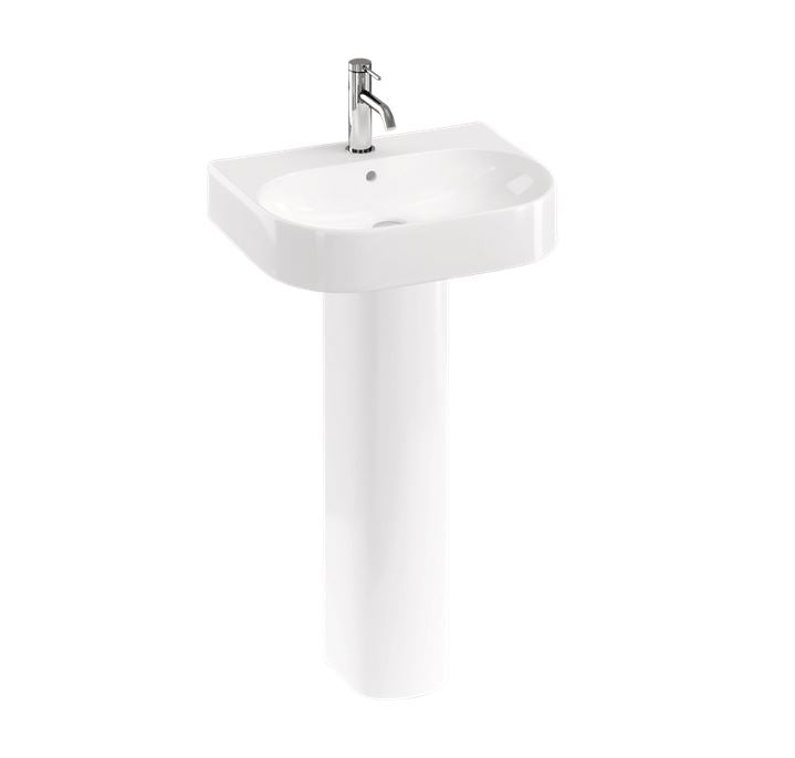 Trim 500mm Basin with 1 Tap Hole