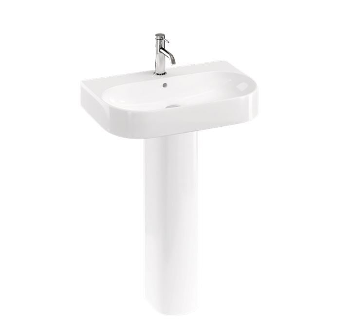 Trim 600mm Basin with 1 Tap Hole