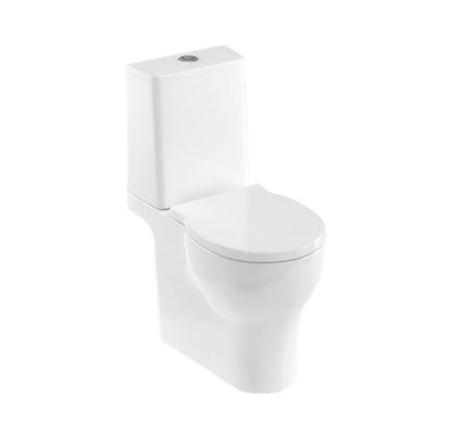 Trim Close Coupled Pan & SC Seat with White Gloss Finish