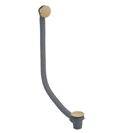 Crosswater 3ONE6 Click Clack Bath Waste Brushed Brass