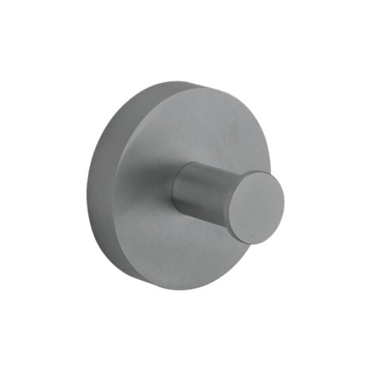 3ONE6 Single Robe Hook in Brushed Black Chrome Finish