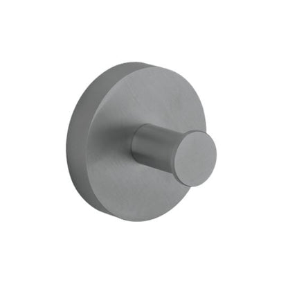3ONE6 Single Robe Hook in Brushed Black Chrome Finish