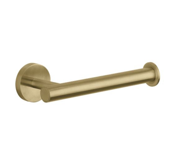 3ONE6 Wall Mounted Toilet Roll Holder in Brushed Brass