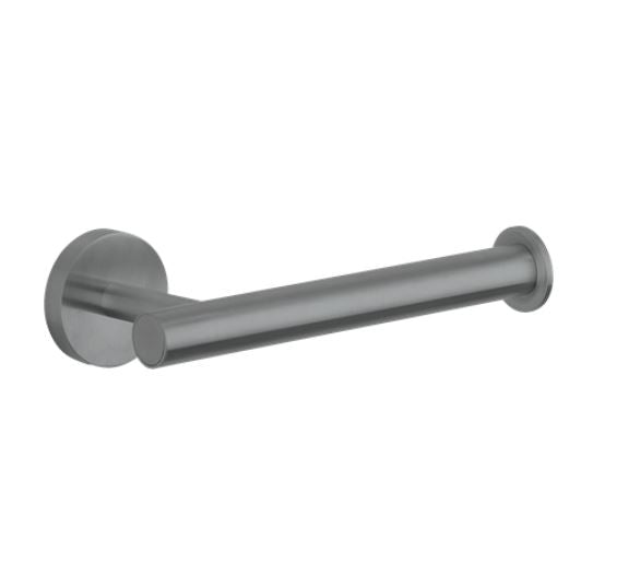 3ONE6 Wall Mounted Toilet Roll Holder - Brushed Black Chrome
