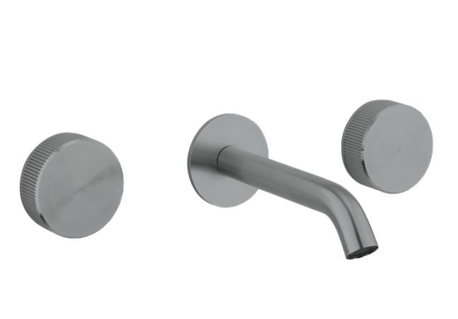 Crosswater 3ONE6 Basin 3 Hole Set - Slate