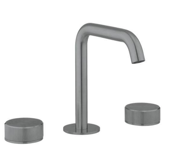 Crosswater 3ONE6 3 Hole Basin Mixer - Slate