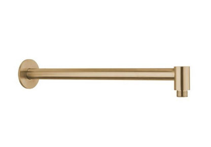 3ONE6 350mm Wall Mounted Shower Arm Brushed Brass Finish â€“ Sale