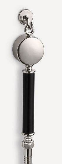 Lefroy Brooks Ten Ten Exposed Thermostatic Shower Valve With 8" Rose & Hand Shower Antique Gold