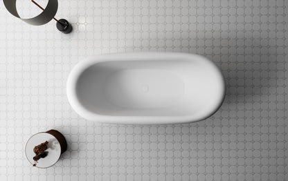 Luxe Salisbury 1700 Freestanding Matt Acrylic Bath