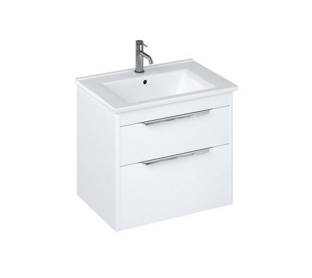 Shoreditch 65cm Double Drawer Matt White