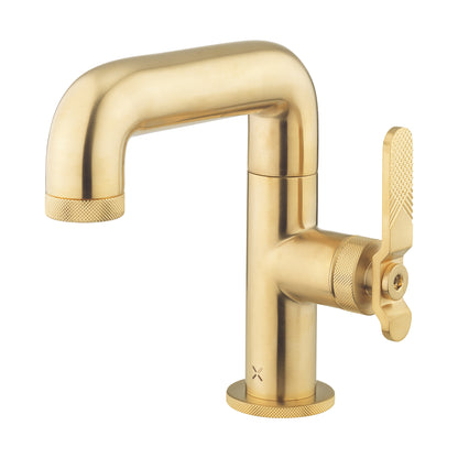 Crosswater UNION Mono Basin Mixer Brushed Brass