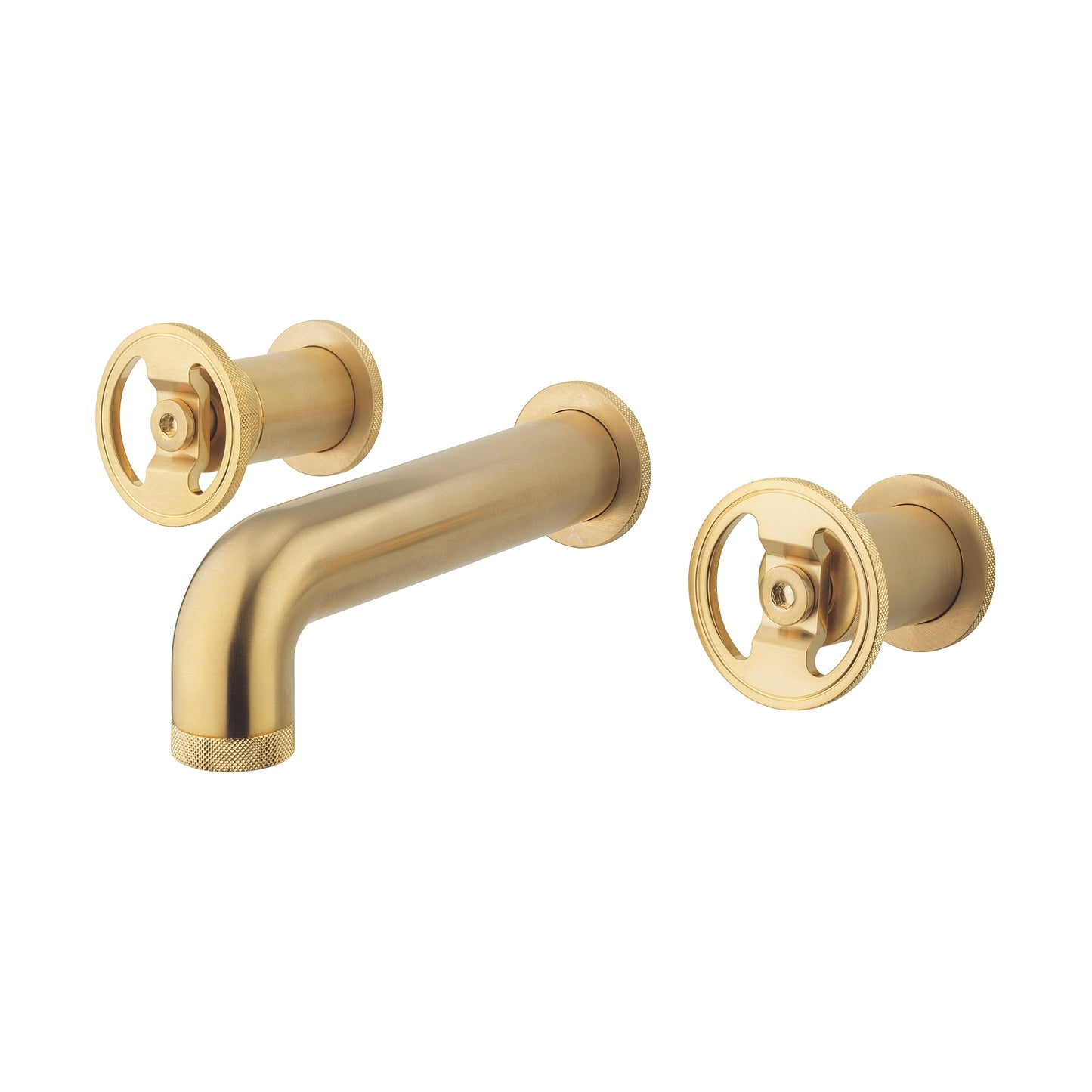 Crosswater UNION 3-Hole Wall Basin Mixer, Hand Wheel
