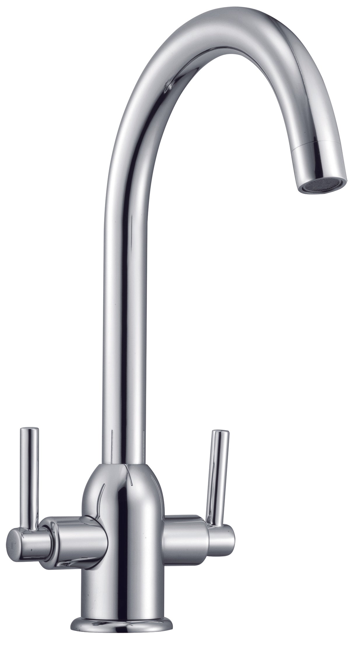 Kitchen Sink Mixer Chrome With Swivel Spout