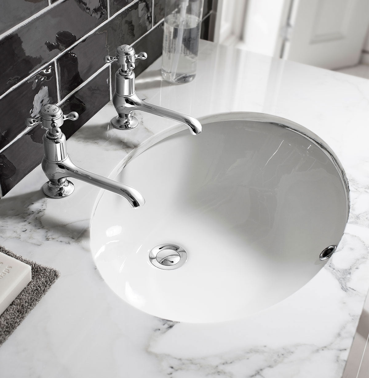 Stylish & Efficient Ancona 570 x 400mm Undermount Basin