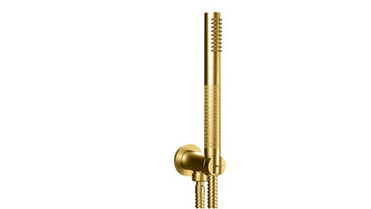 Crosswater UNION Shower Wall Outlet & Handset Brushed Brass