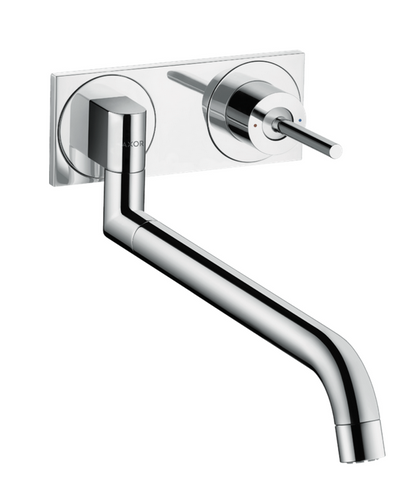 AXOR Uno Single Lever Kitchen Mixer Wall-Mount Chrome