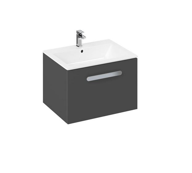 MyHome Floor Standing Basin Unit - Slate Grey