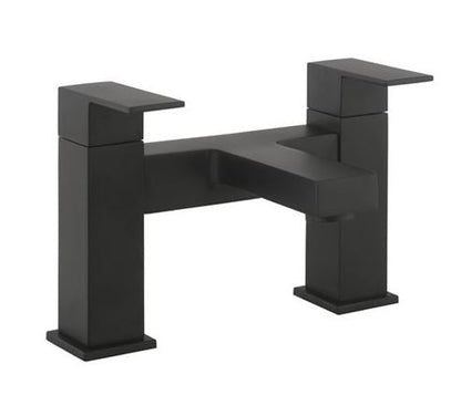 Crosswater Verge 153mm Deck Mounted Bath Filler Matt Black