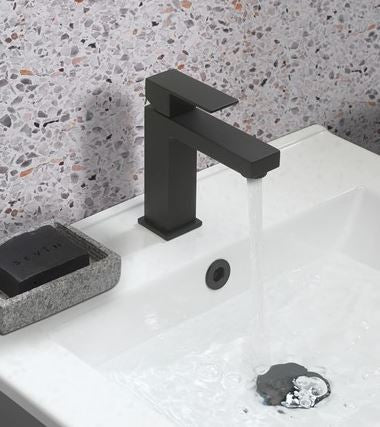 Crosswater Essential Verge Basin Monobloc Mixer Matt Black