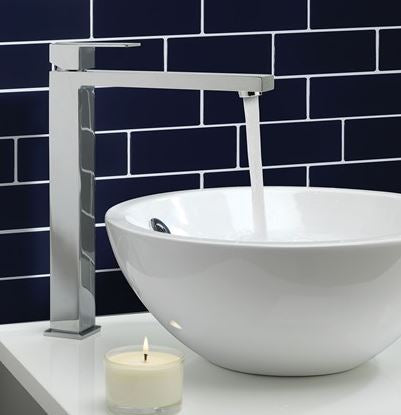 Crosswater Essential Verge Tall Basin Monobloc Mixer Chrome
