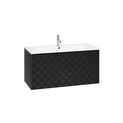 Crosswater Vergo 1000 Single Drawer Unit with Ceramic Basin