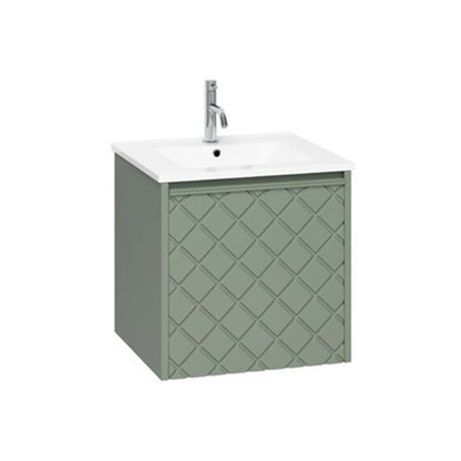 Crosswater Vergo 500 Single Drawer Unit with 500 Ceramic Basin