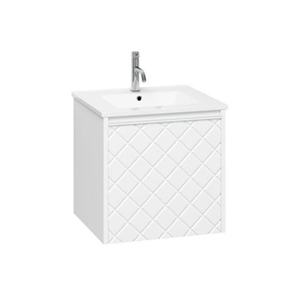 Crosswater Vergo 500 Single Drawer Unit with 500 Ceramic Basin