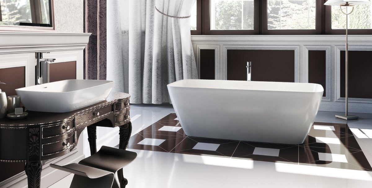 Clearwater Vicenza Petite 1524x800mm Free-Standing Bath